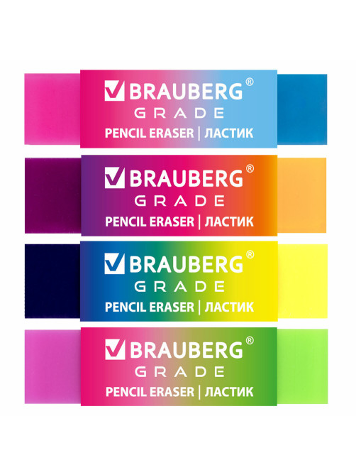 Ластик полупрозрачный BRAUBERG 