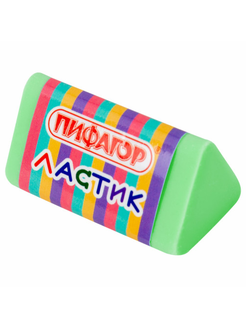 Ластик трехгранный ПИФАГОР 