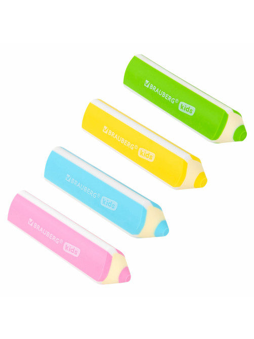 Ластики фигурные BRAUBERG KIDS 