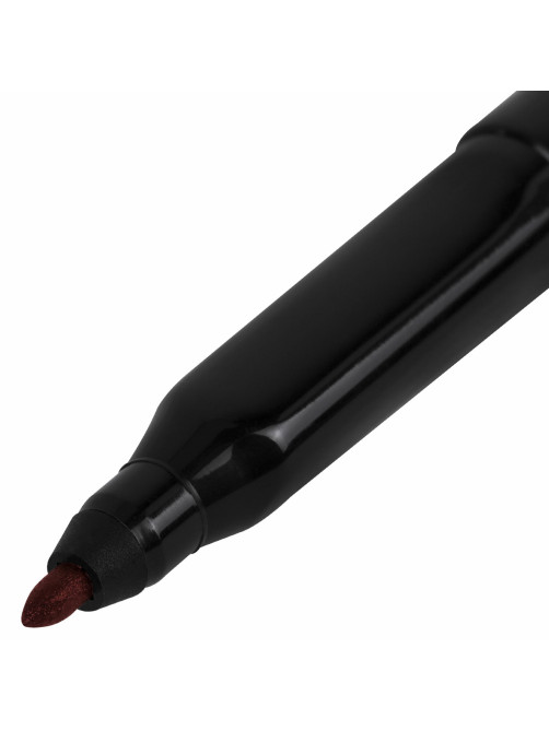 Маркер перманентный CENTROPEN 2536, КРАСНЫЙ, тонкий наконечник, 1 мм, трехгранная зона захвата, 6 2536 0104