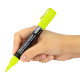 Маркер меловой CHALK LIQUID MARKER, ЖЕЛТЫЙ, 3 мм, стираемый, BRAUBERG 