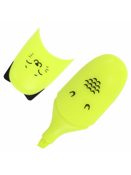 Набор текстовыделителей мини 6 ЦВЕТОВ BRAUBERG KIDS 