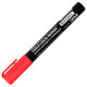 Маркер меловой CHALK LIQUID MARKER, КРАСНЫЙ, 3 мм, стираемый, BRAUBERG 