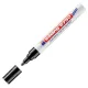 Маркер-краска лаковый (paint marker) EDDING 8750, ЧЕРНЫЙ, 2-4 мм, круглый наконечник, алюминиевый корпус, E-8750/1