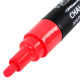 Маркер меловой CHALK LIQUID MARKER, КРАСНЫЙ, 3 мм, стираемый, BRAUBERG 
