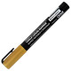 Маркер меловой CHALK LIQUID MARKER, ЗОЛОТИСТЫЙ, 3 мм, стираемый, BRAUBERG 