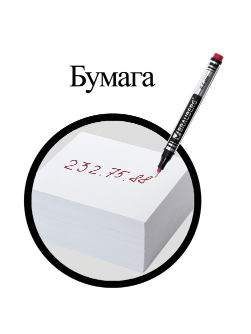 Маркеры перманентные BRAUBERG 