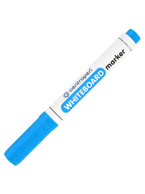 Маркер стираемый для белой доски ГОЛУБОЙ CENTROPEN 