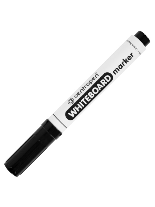 Маркер стираемый для белой доски ЧЕРНЫЙ, CENTROPEN 