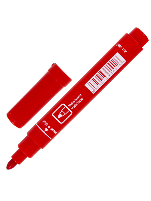 Маркеры для бумажного флипчарта CENTROPEN, НАБОР 4 ЦВЕТА, НЕПРОПИТЫВАЮЩИЕ, 2,5 мм, 8550/4, 5 8550 0402