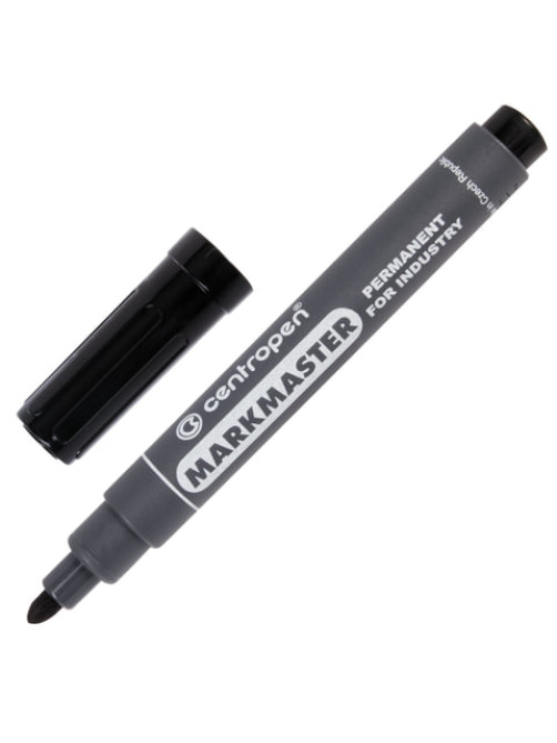Маркер перманентный для промышленной маркировки ЧЕРНЫЙ CENTROPEN 