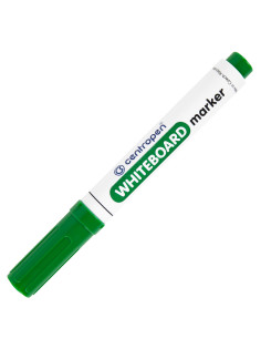 Маркер стираемый для белой доски ЗЕЛЕНЫЙ, CENTROPEN 
