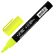 Маркер меловой CHALK LIQUID MARKER, ЖЕЛТЫЙ, 3 мм, стираемый, BRAUBERG 