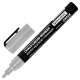 Маркер меловой CHALK LIQUID MARKER, СЕРЕБРИСТЫЙ, 3 мм, стираемый, BRAUBERG 