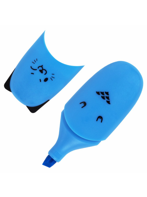 Набор текстовыделителей мини 6 ЦВЕТОВ BRAUBERG KIDS 