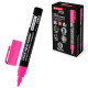Маркер меловой CHALK LIQUID MARKER, РОЗОВЫЙ, 3 мм, стираемый, BRAUBERG 