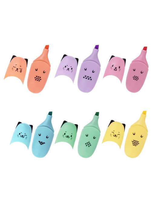 Текстовыделитель мини BRAUBERG KIDS 
