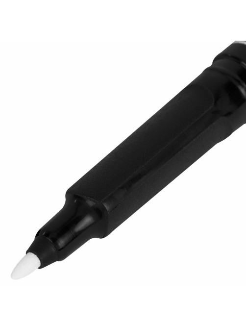 Маркер перманентный БЕЛЫЙ CENTROPEN, круглый наконечник, 1,2 мм, блистер, 2686, 5 2686 6000