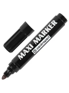 Маркер перманентный универсальный ЧЕРНЫЙ CENTROPEN 