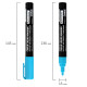 Маркер меловой CHALK LIQUID MARKER, СИНИЙ, 3 мм, стираемый, BRAUBERG 