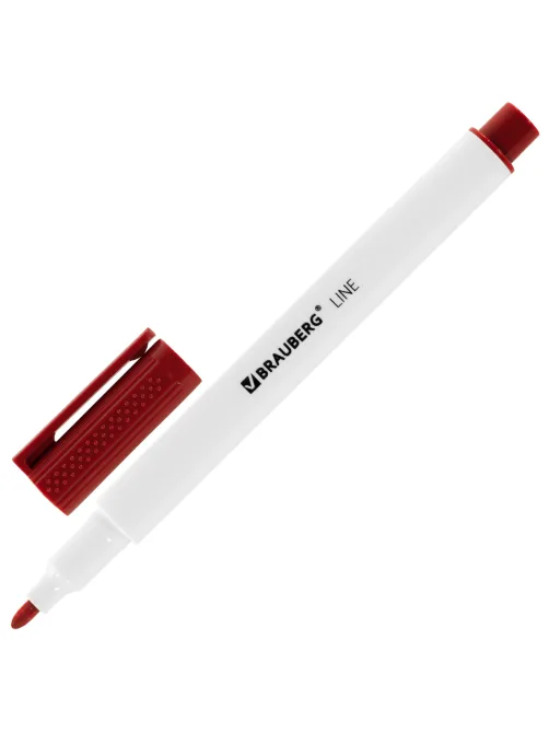 Маркеры стираемые для белой доски НАБОР 4 ЦВЕТА, BRAUBERG 