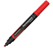 Маркер перманентный CENTROPEN 8576, КРАСНЫЙ, скошенный наконечник, 1-4,6 мм, 585760104