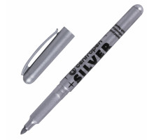 Маркер для декорирования СЕРЕБРЯНЫЙ CENTROPEN, круглый наконечник, 1,5-3 мм, 2690, 6 2690 0194