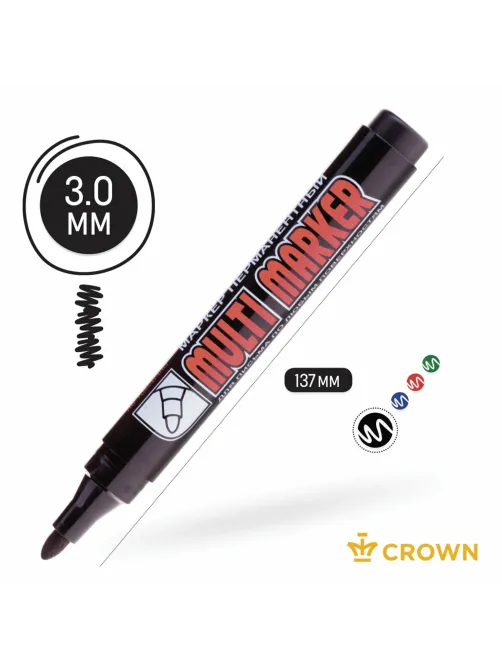 Маркер перманентный CROWN 