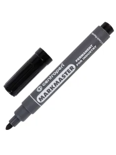 Маркер перманентный для промышленной маркировки ЧЕРНЫЙ CENTROPEN 