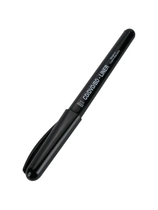 Маркер для CD и DVD ЧЕРНЫЙ CENTROPEN, трехгранная форма захвата, тонкий, 1 мм, 4606, 6 4606 0112