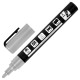Маркер меловой CHALK LIQUID MARKER, СЕРЕБРИСТЫЙ, 3 мм, стираемый, BRAUBERG 