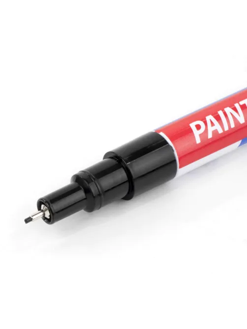 Маркер-краска лаковый EXTRA (paint marker) 1 мм, ЧЕРНЫЙ, УСИЛЕННАЯ НИТРО-ОСНОВА, BRAUBERG, 151960