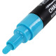 Маркеры меловые CHALK LIQUID MARKER, НЕОН, НАБОР 8 ЦВЕТОВ, 3 мм, стираемые, BRAUBERG 