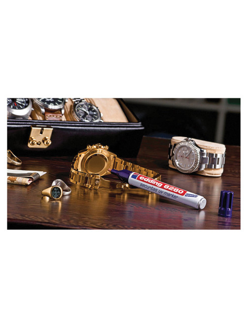 Маркер ультрафиолетовый EDDING 8280, круглый наконечник 1,5-3 мм, E-8280