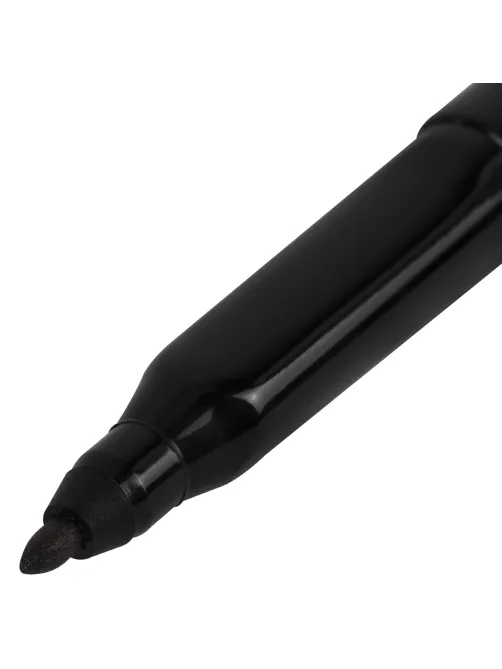 Маркер перманентный CENTROPEN 2536, ЧЕРНЫЙ, тонкий наконечник, 1 мм, трехгранная зона захвата, 6 2536 0112