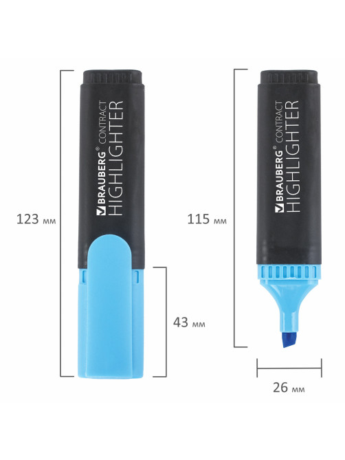 Текстовыделитель BRAUBERG 