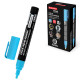 Маркер меловой CHALK LIQUID MARKER, СИНИЙ, 3 мм, стираемый, BRAUBERG 