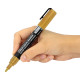 Маркер меловой CHALK LIQUID MARKER, ЗОЛОТИСТЫЙ, 3 мм, стираемый, BRAUBERG 