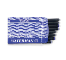 Картриджи чернильные WATERMAN, комплект 8 шт., синие, S0110860