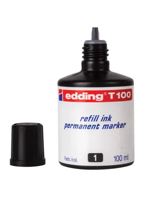 Чернила универсальные EDDING 100, 100 мл, черные, E-T100/1