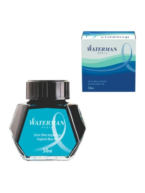 Чернила WATERMAN (Франция), 50 мл, S0110720, синие