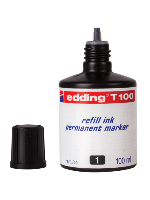 Чернила универсальные EDDING 100, 100 мл, черные, E-T100/1