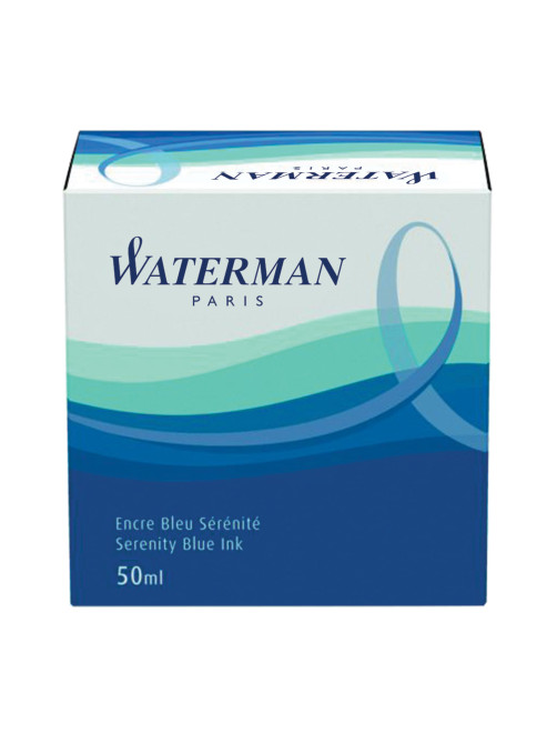 Чернила WATERMAN (Франция), 50 мл, S0110720, синие