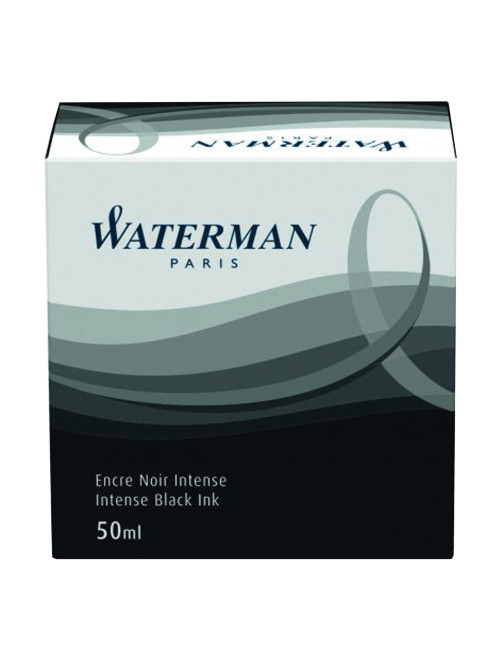 Чернила WATERMAN (Франция), 50 мл, S0110710, черные