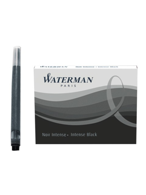 Картриджи чернильные WATERMAN, комплект 8 штук, черные, S0110850