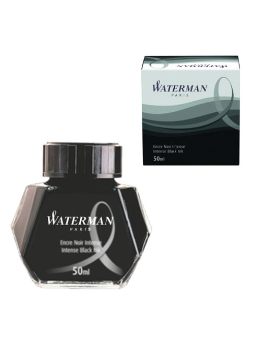 Чернила WATERMAN (Франция), 50 мл, S0110710, черные