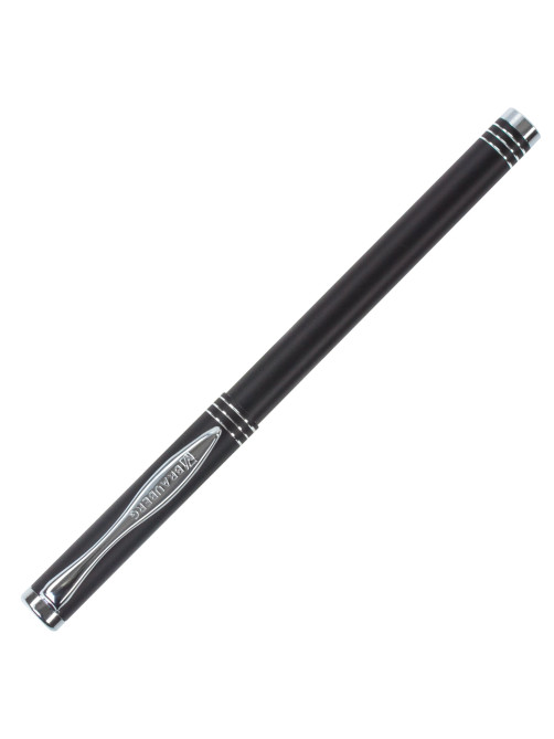 Ручка подарочная шариковая BRAUBERG Magneto, СИНЯЯ, корпус черный с хромированными деталями, линия письма 0,5 мм, 143494