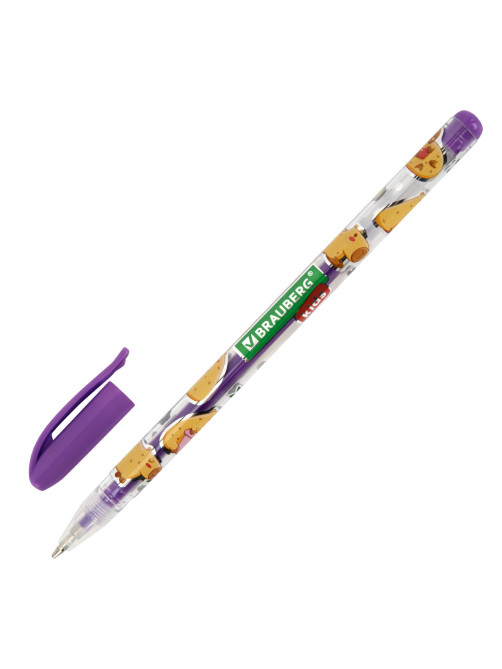 Ручки гелевые НЕОНОВЫЕ BRAUBERG KIDS 