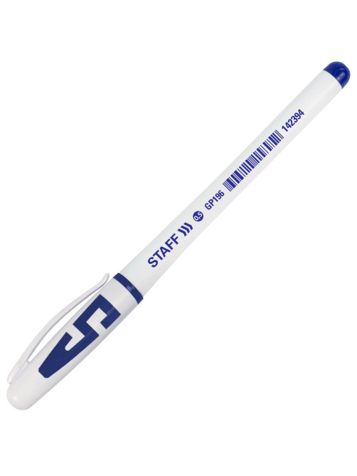 Ручка гелевая с грипом STAFF 