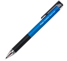 Ручка гелевая автоматическая PILOT Synergy Point, СИНЯЯ, корпус синий, линия 0,25 мм, BLRT-SNP5 L